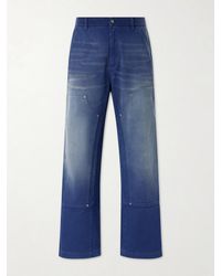 424 - Straight-Leg Double-Knee Jeans - Lyst