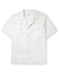 Dries Van Noten - Camp-Collar Cotton-Twill Shirt - Lyst