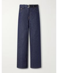 Sacai - Levi's Wide-Leg Belted Jeans - Lyst