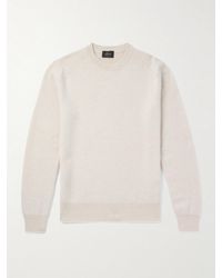 Brioni - Ribbed Cashmere And Wool-Blend Sweater - Lyst