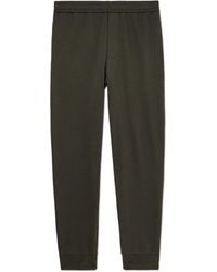 The Row - Edgar Tapered Cotton-jersey Sweatpants - Lyst