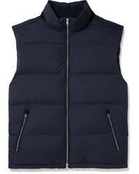 Dunhill - Quilted Shell Down Gilet - Lyst