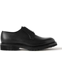 George Cleverley - Archie Full-grain Leather Derby Shoes - Lyst