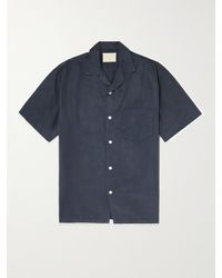 Portuguese Flannel - Dogtown Convertible-collar Tm Lyocell Shirt - Lyst