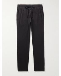 James Perse - Straight-leg Cotton-jersey Sweatpants - Lyst