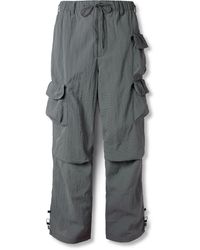 Nike - Straight-leg Logo-embroidered Ripstop Drawstring Cargo Trousers - Lyst