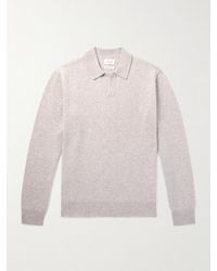 Hartford - Wool And Cashmere-blend Polo Shirt - Lyst