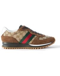 Gucci - Re-Motion Sneaker, Suede - Lyst