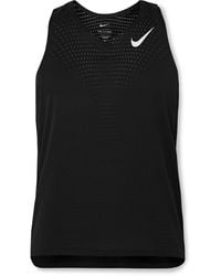 Nike - Aeroswift Slim-Fit Perforated Dri-Fit Adv Tank Top - Lyst