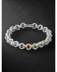OUIE - Keyring Recycled Sterling And 14-Karat Bracelet - Lyst