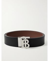 Burberry - 3.5cm Reversible Leather Belt - Lyst