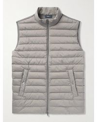 Herno - Quilted Shell And Wool And Silk-Blend Down Gilet - Lyst