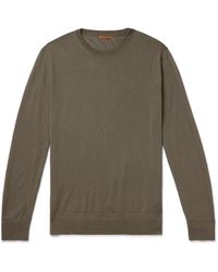 Barena - Ato Slim-fit Merino Wool Sweater - Lyst