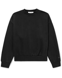 Fear Of God - Logo-Appliquéd Cotton-Blend Jersey Sweatshirt - Lyst