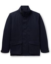 Sease - Uptown Padded Cashmere Field Jacket - Lyst