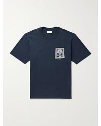 NN07 - Adam 3209 T-Shirt aus Pima-Baumwoll-Jersey mit Blumenprint - Lyst