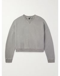 Entire studios - Sweatshirt aus enzymgewaschenem Baumwoll-Jersey - Lyst