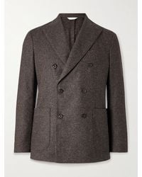 Boglioli - Double-Breasted Virgin Wool-Blend Blazer - Lyst