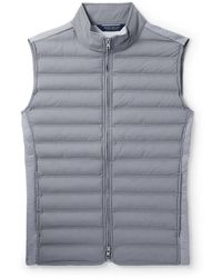 Peter Millar - Winsome Hybrid Padded Quilted Stretch-Nylon And Jersey Gilet - Lyst
