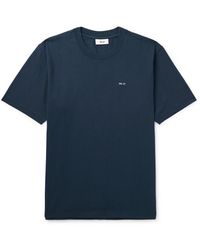 NN07 - Adam 3209 Logo-Embroidered Pima Cotton-Jersey T-Shirt - Lyst