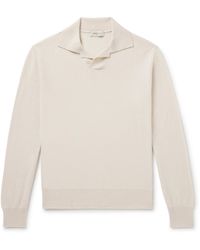 Piacenza 1733 - Slim-Fit Cashmere Polo Shirt - Lyst
