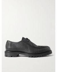 MR P. - Jacques Pebble-Grain Leather Derby Shoes - Lyst
