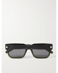 Givenchy - GV Day Sonnenbrille mit eckigem Rahmen aus Azetat - Lyst
