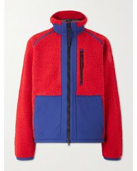 Canada Goose - Westport Logo-Appliquéd Wool-Blend Fleece And Cotton-Blend Jacket - Lyst