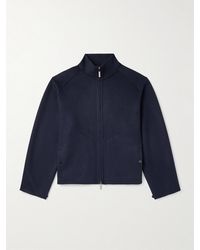 STÒFFA - Cashmere Blouson Jacket - Lyst