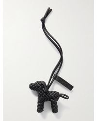 Bottega Veneta - Logo-Debossed Intrecciato Leather Bag Charm - Lyst