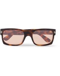 Tom Ford - Juan Square-Frame Acetate Sunglasses - Lyst