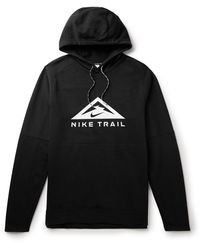 Nike - Trail Magic Hour Logo-print Cotton-blend Dri-fit Hoodie - Lyst