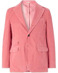 Massimo Alba - Catch2 Slim-Fit Cotton-Corduroy Blazer - Lyst