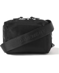 Givenchy - Pandora Small Logo-print Shell Messenger Bag - Lyst