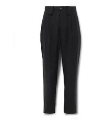 Nanushka - Mats Slim-Fit Pleated Modal-Blend Trousers - Lyst