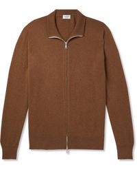 Ghiaia - Cashmere Zip-up Sweater - Lyst