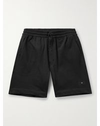 Y-3 - Straight-leg Organic Cotton-jersey Drawstring Shorts - Lyst