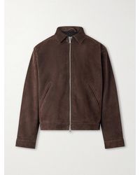 NN07 - Petrus 80030 Suede Jacket - Lyst