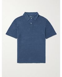 Hartford - Linen Polo Shirt - Lyst