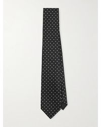 Tom Ford - 8Cm Polka-Dot Embroidered Silk Tie - Lyst