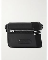 Tom Ford - Full-Grain Leather Messenger Bag - Lyst