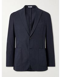 Boglioli - Cotton And Linen-blend Suit Jacket - Lyst