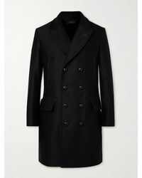 Tom Ford - Double-breasted Cotton-moleskin Coat - Lyst