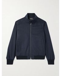 ZEGNA - Oasi Cashmere Blouson Jacket - Lyst