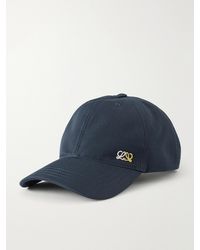 Loewe - Logo-Appliquéd Cotton Baseball Cap - Lyst