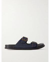 MR P. - David Denim Sandals - Lyst