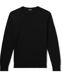 Zegna - Cotton Sweater - Lyst