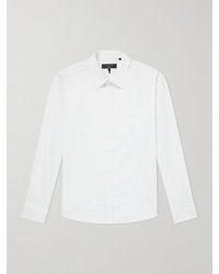 Rag & Bone - Striped Cotton-Poplin Shirt - Lyst