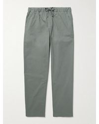 Hartford - Joggy Straight-Leg Cotton Trousers - Lyst