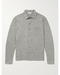 MR P. - Mélange Organic Cotton-Piqué Shirt - Lyst